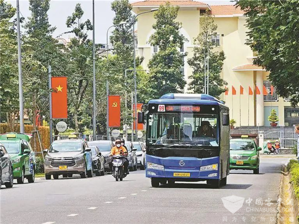 越南市場“零”的突破 金旅客車如何拓寬一帶一路“朋友圈”?