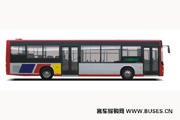 黃海DD6129S67公交車（柴油國(guó)四24-46座）