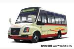 黃海DD6720B01FN公交車（天然氣國五15-23座）