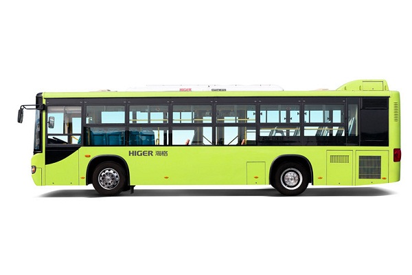 海格KLQ6109GCHEV1B公交車（天然氣/電混動國五24-39座）