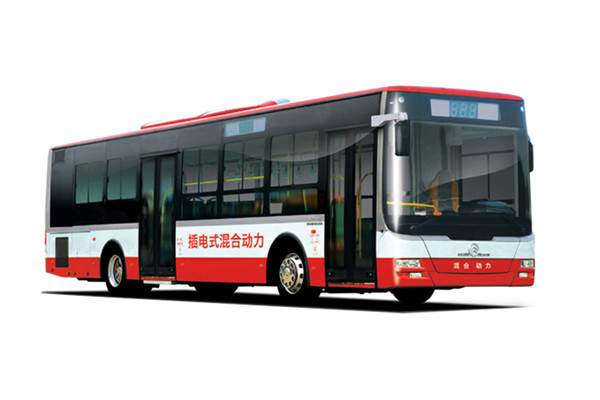 金旅XML6115JHEVB5CN公交車（天然氣/電混動國五20-36座）