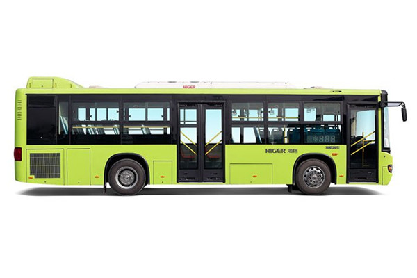 海格KLQ6109GAHEVC5K插電式公交車（天然氣/電混動(dòng)國五24-39座）